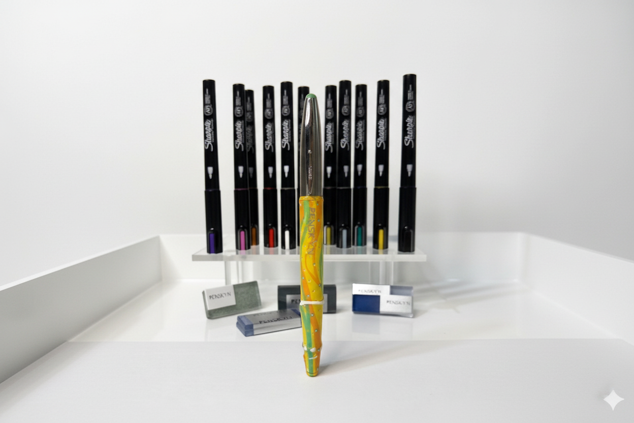 Sun-Kissed Swirl: The 360° Resin Masterpiece